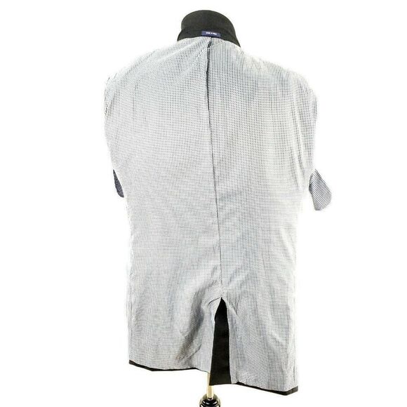 Stafford 44L 2 Silver Button Gray Wool Blazer Spor - Picture 10 of 10